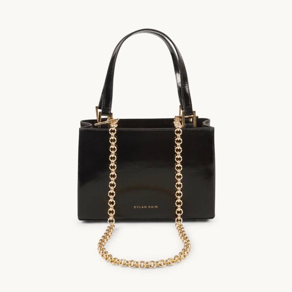 DYLAN KAIN
The Paltrow Patent Bag Light Gold